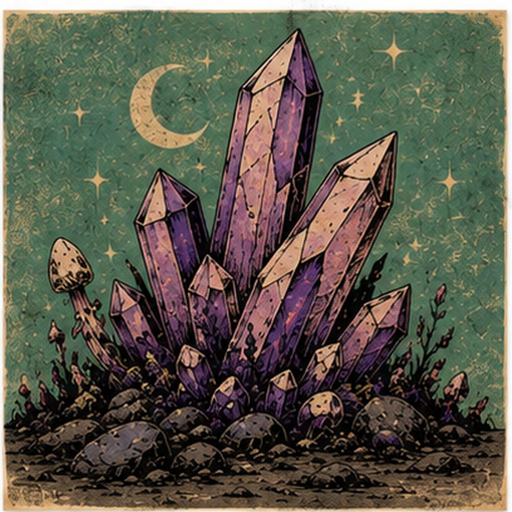 NIGHT CRYSTAL GARDEN